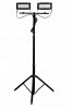 VOLTENO REFLEKTOR LED STATYW 2x40W CZARNY 