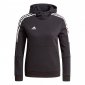 Bluza dla dzieci adidas Tiro 21 Sweat Hoody czarna GM7326 152cm 