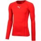 Koszulka męska Puma Liga Baselayer Tee LS czerwona 655920 01 L 