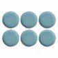 ROSE&TULIPANI CONCERTO FUSE AZZURRO Zestaw 6 talerzy obiadowych 27 cm 