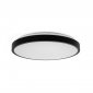 Plafon V-TAC 24W LED Okrągły 35cm Natynkowy Pilot Czujnik Ruchu IP44 Czarny VT-8624S 4000K 2500lm 