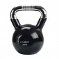 Kettlebell chromowany 20 kg czarny HMS KTC20 
