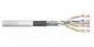Digitus Kabel typu linka kat.6, SF/UTP, AWG 26/7, LSOH, 100m, szary, karton 