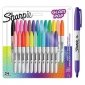 Sharpie 2198779 marker 24 szt. Końcówka cienka Czarny, Niebieski, Zielony, Pomarańczowy, Różowy, Czerwony, Żółty 