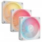 Corsair iCUE LINK LX120-R RGB Obudowa komputera Wentylator 12 cm Biały 3 szt. 