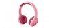 Muse M-215 BTP słuchawki/zestaw słuchawkowy Bezprzewodowy Opaska na głowę Muzyka Bluetooth Różowy 