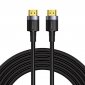 Kabel HDMI 2.0 Baseus Cafule, 4K, 3D, 5m (czarno-szary) 