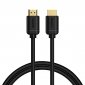 Kabel HDMI 2.0 Baseus, 4K 60Hz, 3D, HDR, 18Gbps, 1m (czarny) 