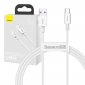 Kabel USB do USB-C Baseus Superior Series, 66W, 1m (biały) 