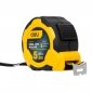 Miara zwijana Deli Tools EDL3797Y, 5m/25mm (żółta) 