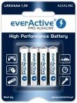 everActive LR03/AAA Pro Alkaline 4 szt Wydajna bateria alkaliczna opakowanie 4 szt