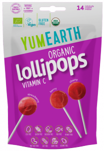 YumEarth, Lizaki z Witaminą C (14szt) 87g EKO