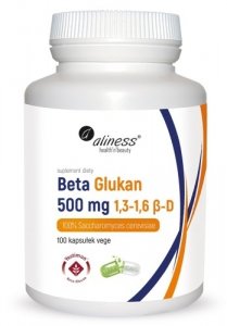 Medicaline Aliness Beta Glukan 500 mg x 100 kaps.