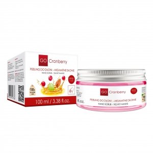 Peeling do dłoni  – Aksamitne dłonie GoCranberry 100 ml