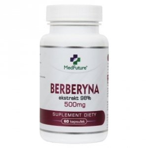 MedFuture Berberyna Ekstrakt 89 % 500 mg 60 kaps. 