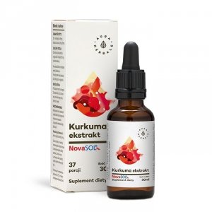 Aura Herbals Kurkuma ekstrakt Nova Sol - krople (30ml)  (Termin ważności  15/06/2022)
