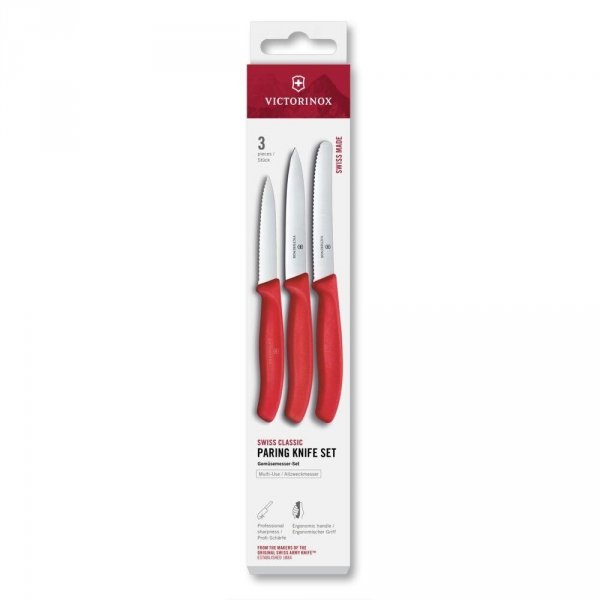 Zestaw 3 noży do warzyw i owoców Swiss Classic Victorinox 6.7111.34C1