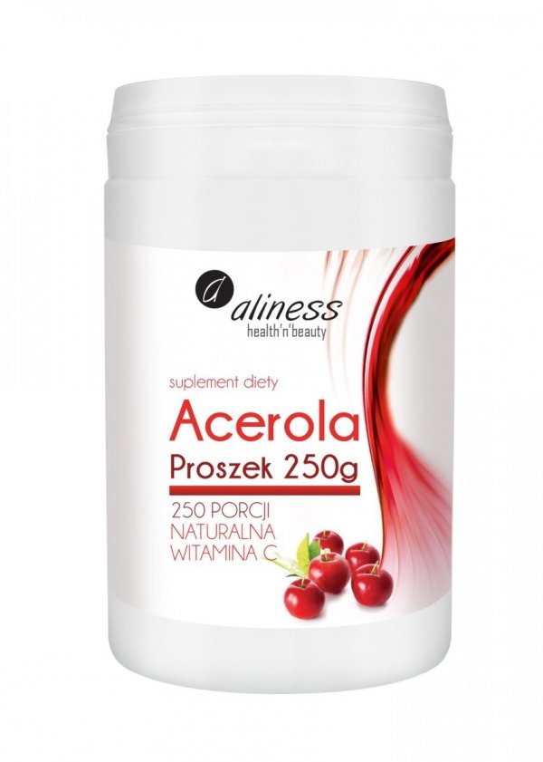 Aliness Acerola Proszek 250 g- naturalna witamina C
