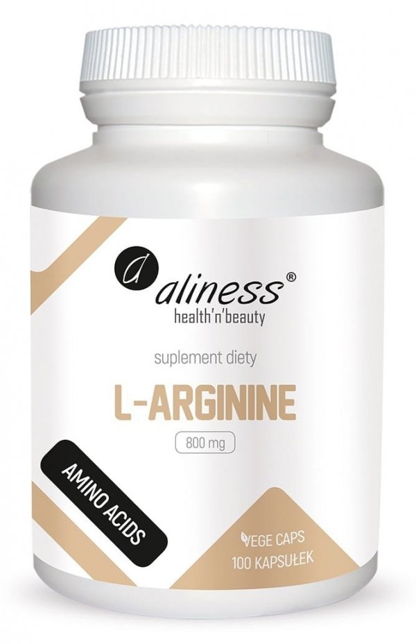 L-Arginine 800 mg x 100 Vege caps Aliness