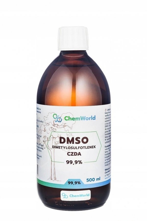 DMSO CZDA 99,9% - 500 ml