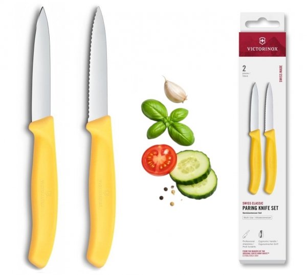 Zestaw 2 noży do warzyw i owoców Swiss Classic Victorinox 6.7698.2C1