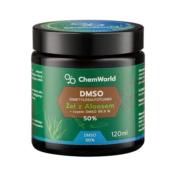 Żel DMSO 50% z Aloesem - 120 ml