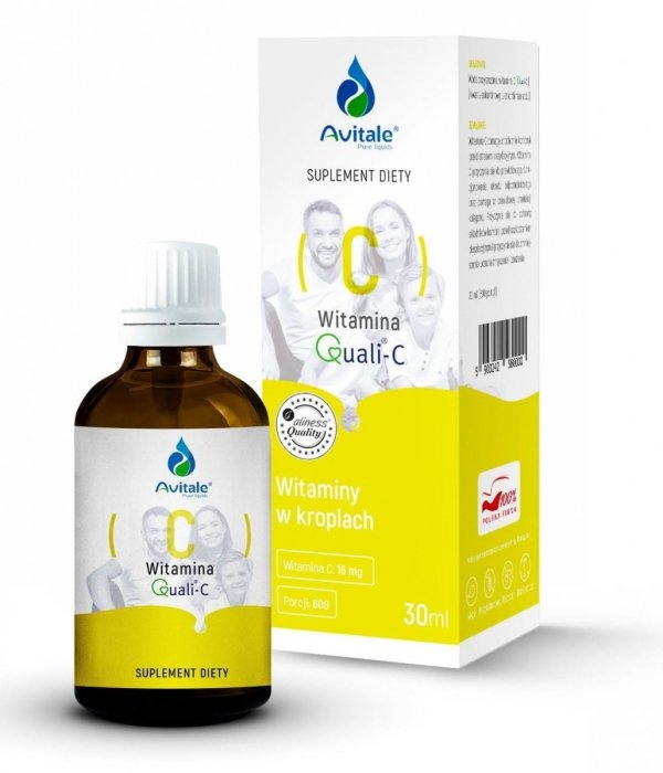 MEDICALINE Krople Avitale Witamina C Quali-C 30 ml
