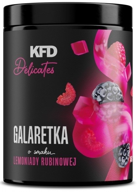 KFD Galaretka 345g Lemoniada rubinowa