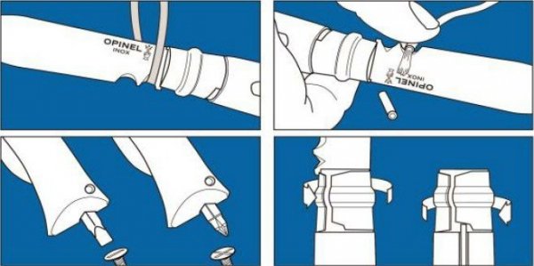 Nóż Składany Opinel No 09 DIY z narzędziami 001804