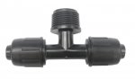 Trójnik Złączka QJ 16 mm-3/4-16 mm Wciskano Skręcana