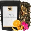 Zielona herbata Sencha z owocem pomarańczy i rożą 50g