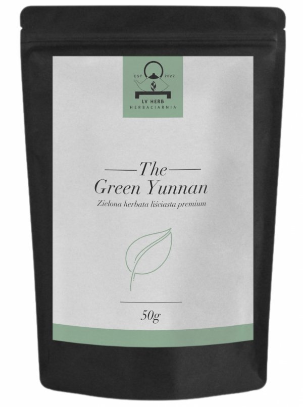 Zielona Herbata - Green Yunnan - Herbata Liściasta Premium 50g