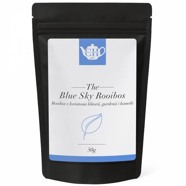 Kwiatowa herbata Rooibos z klitorią, gardenią i kamelią 50g
