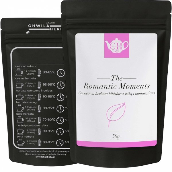 Owocowa herbata Hibiskus z pomarańczą, różą i kamelią 50g