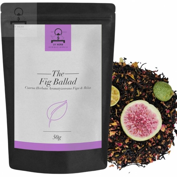 czarna herbata aromatyzowana - Fig Ballad