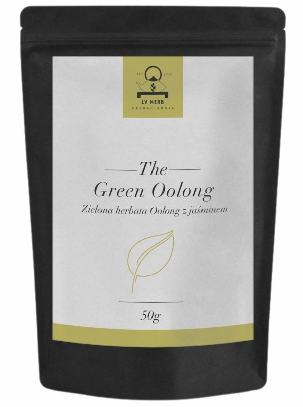 Jaśminowa Herbata Oolong - Green Oolong - Herbata Liściasta