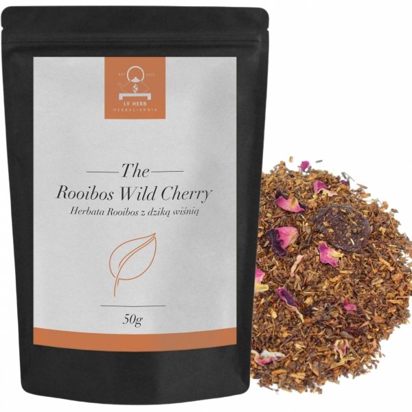 Herbata Czerwona- Rooibos Wild Cherry