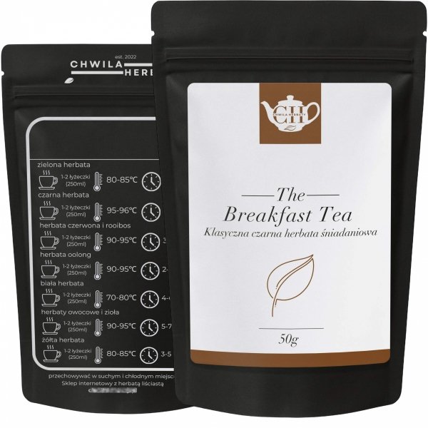 Czarna herbata śniadaniowa liściasta 50g - English breakfast tea