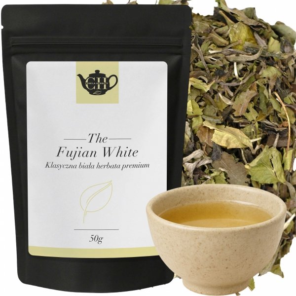 Klasyczna biała herbata liściasta premium 50g - Fujian White