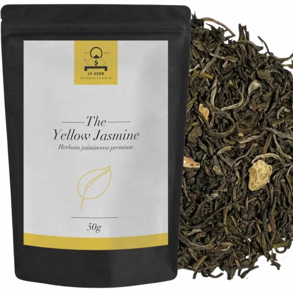 Żółta Herbata Liściasta Premium - Yellow Jasmine