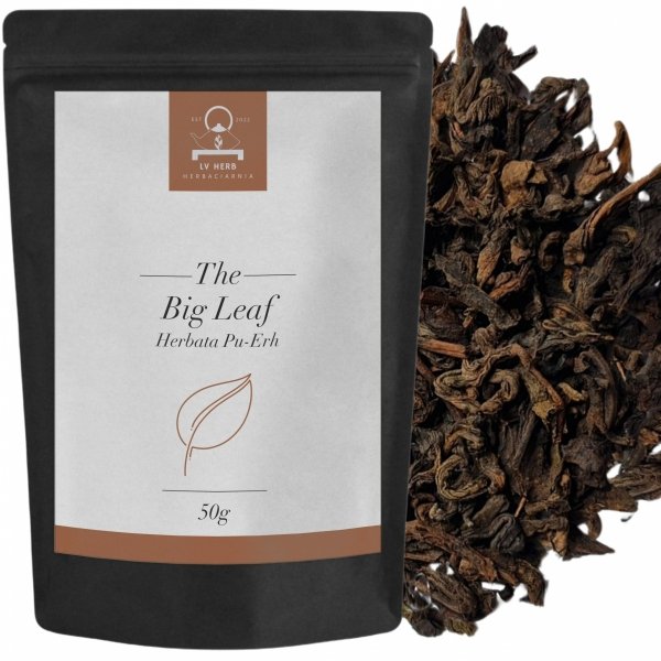 Herbata Czerwona - Pu-Erh - Herbata Liściasta &quot;Big Leaf&quot;