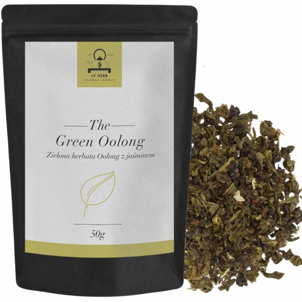 Jaśminowa Herbata Oolong - Green Oolong - Herbata Liściasta