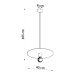 Lampa wisząca FLAVIO inox