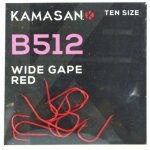 Haczyki Kamasan Spade Red B512 nr 14