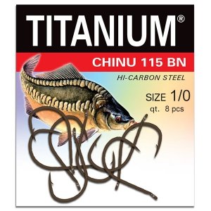 Haczyk Titanium CHINU 115BN (8 szt.), rozm. 1/0