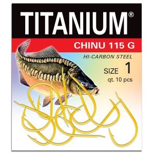 Haczyk Titanium CHINU 115G (10 szt.), rozm. 1