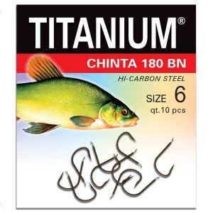 Haczyk Titanium CHINTA 180BN (10 szt.), rozm. 6