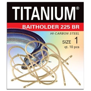 Haczyk Titanium BAITHOLDER 225BR (10 szt.), rozm. 1