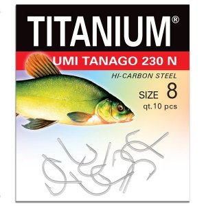 Haczyk Titanium UMI TANAGO 230N (10 szt.), rozm. 8