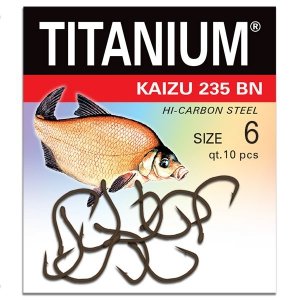 Haczyk Titanium KAIZU 235BN (10 szt.), rozm. 6